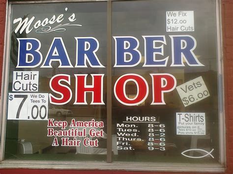 01443 7. . Mooses barber shop